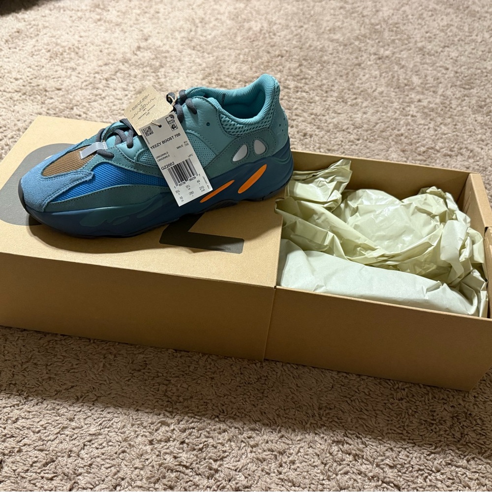 Adidas Yeezy Boost 700 Teal Blue Sneakers